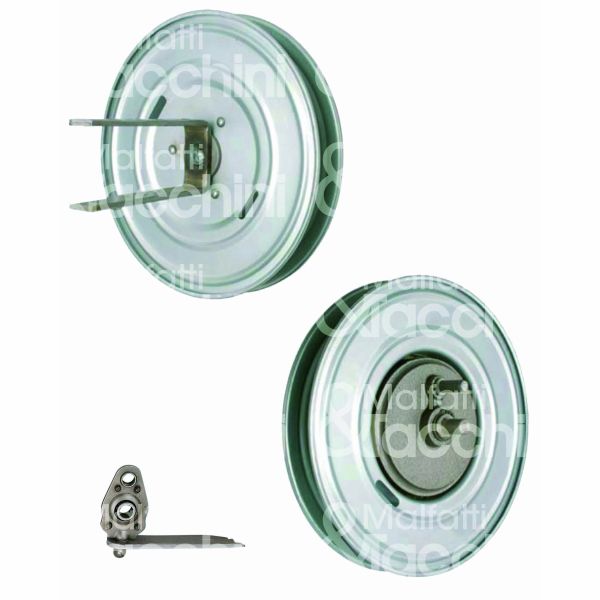M&t 900 13835 puleggia con riduttore per tapparelle rullo legno art. g3.1r1/b attacco forcella ferro Ø mm 240