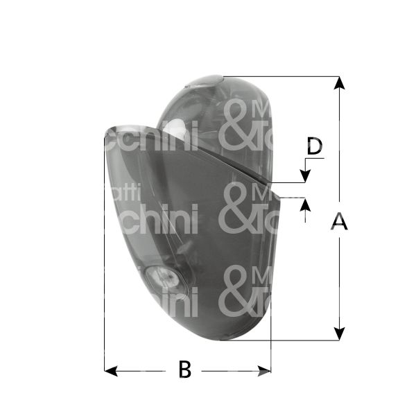 M&t 900 14920 reggimensola gondola plastica argento confezione pz 2 portata cp kg 20 l mm 60 h mm 76-90