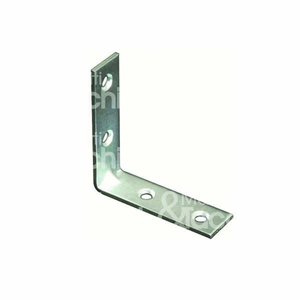 Sipa 17103 lastrina angolo 4 fori art. 3 acciaio zincato Ø fori mm 4,5 l mm 30 x 30 h mm 15 spessore mm 2