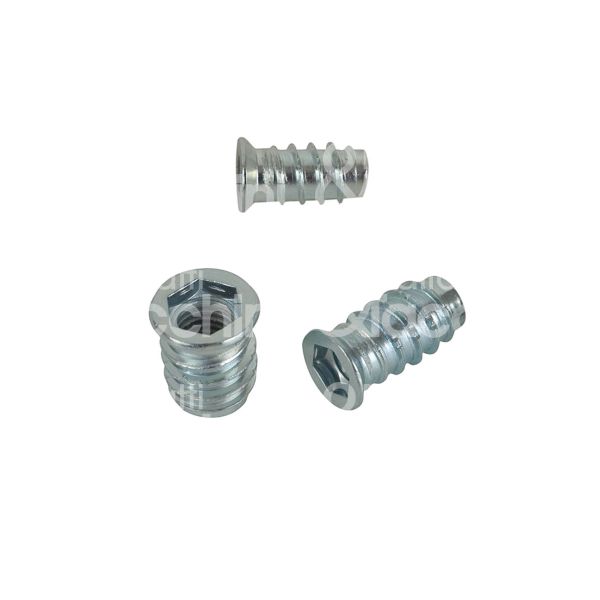 Sipa 17500 bussola con esagono art. 1710 ferro zincato Ø mm 10 l mm 13 passo m 6