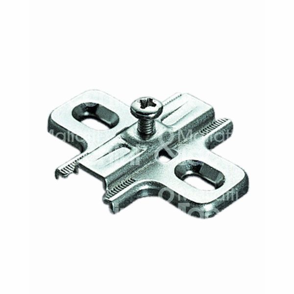 M&t 900 18088 base a croce b2v3h09/15 acciaio nichelato h 0