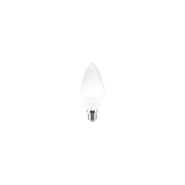 M&t 900 90068 lampadina oliva led finitura vetro opale - attacco e14 - watt 6,5 w lumen 600 lm kelvin 4000 k
