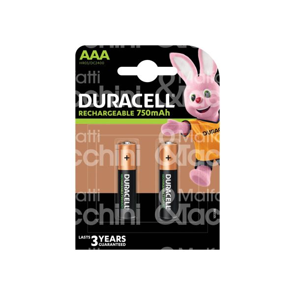 M&t 920 70733 pila ricaricabile aaa dx 2400/hr3 ministilo nimh confezione pz 2 - volts 1,2 v - 750